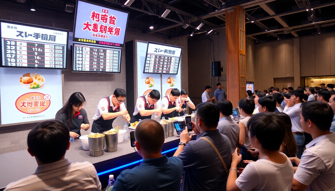 競合型大食いビジネスの進化と多様化