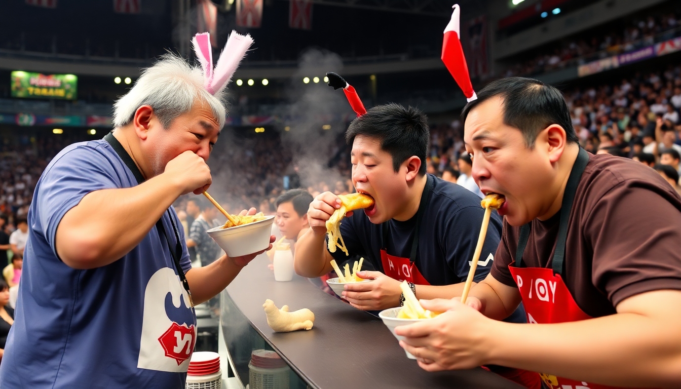 競技大食いビジネスの魅力と課題：エンターテインメントとしての持続可能な発展
