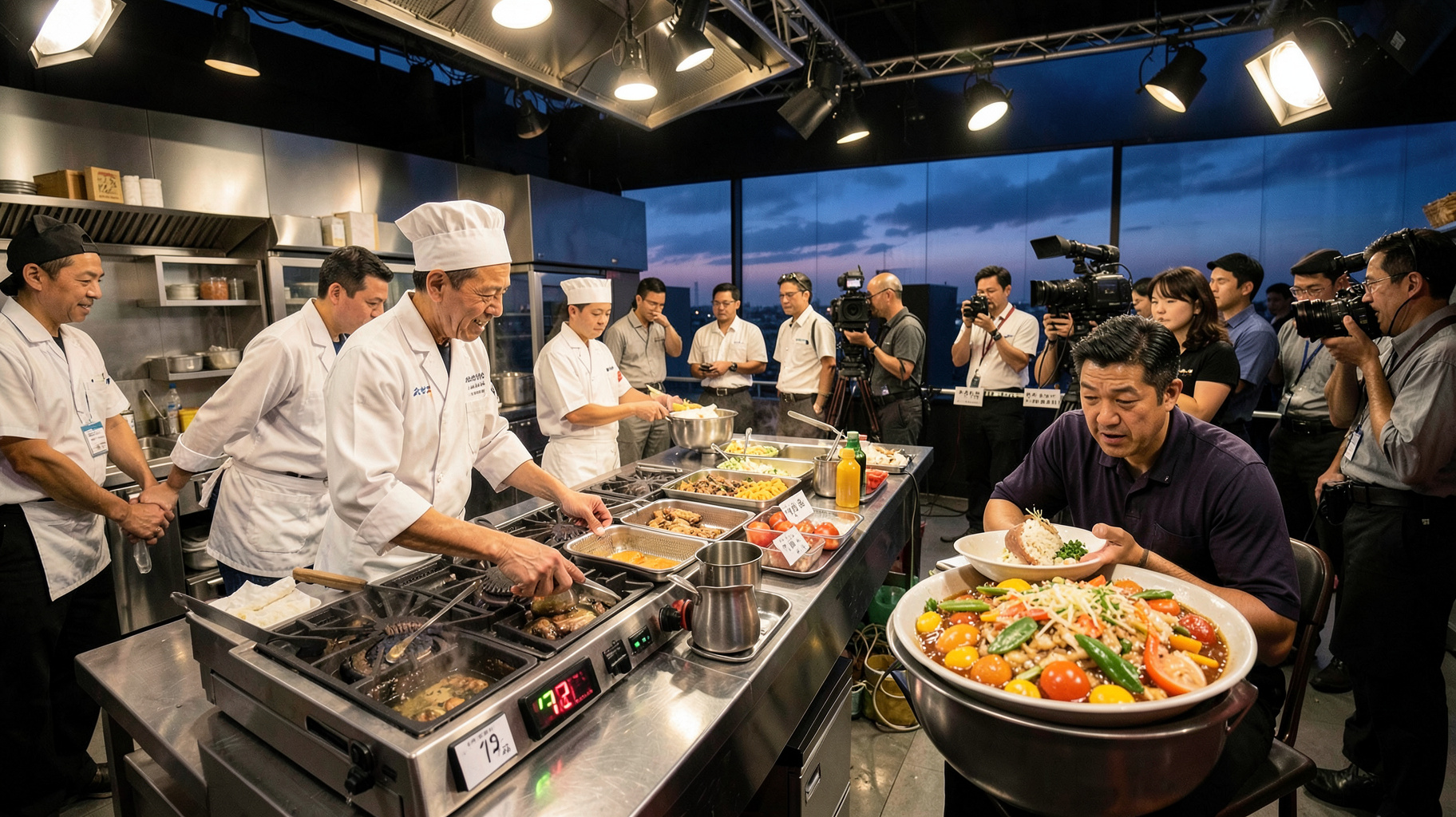 60分で30品を生む高速料理の舞台裏、大食い番組が映す飲食業の生産性革命と現場設計